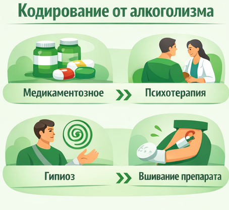кодирование от алкоголизма в Минеральных Водах Санати